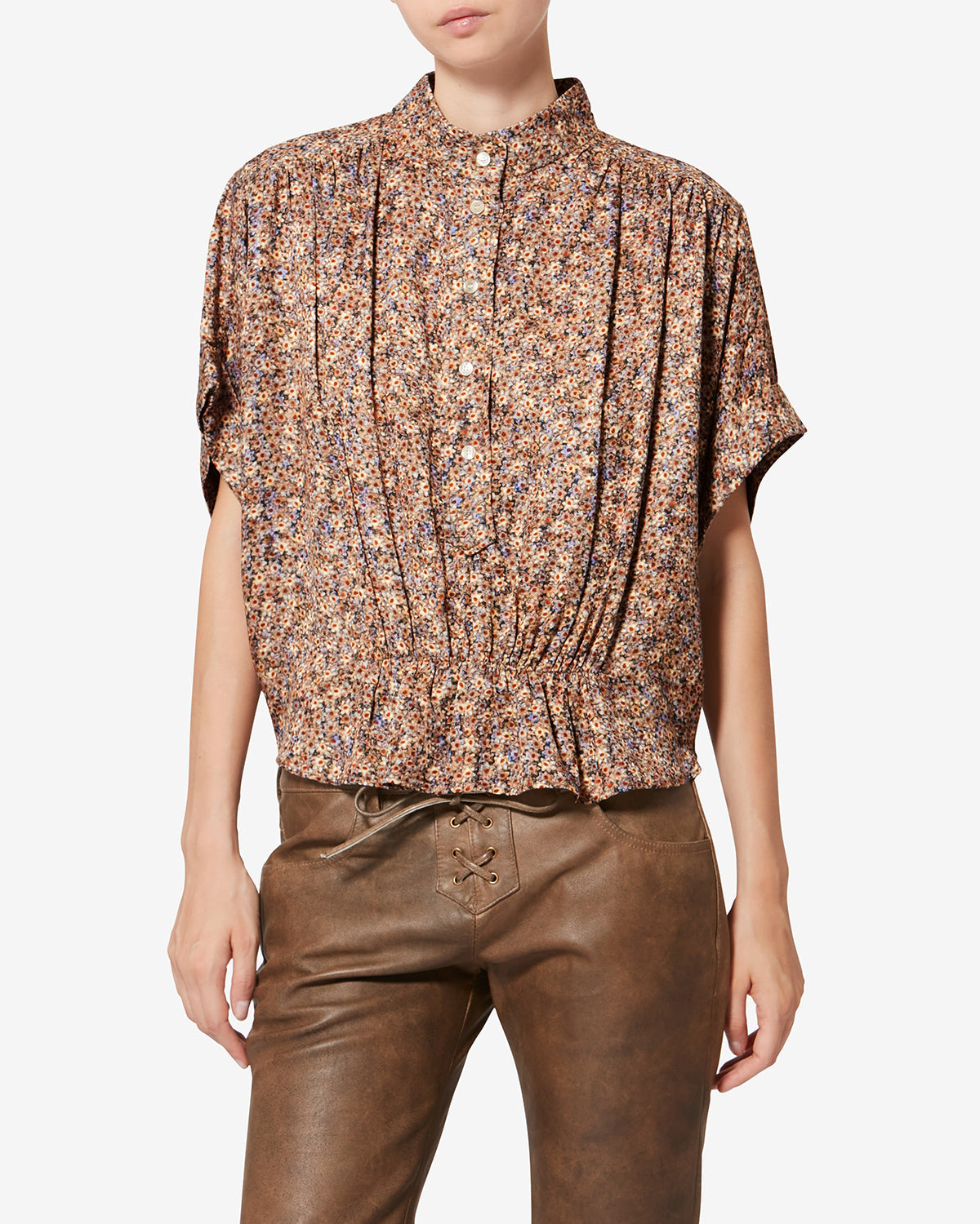 TOP AZALEA EN SOIE